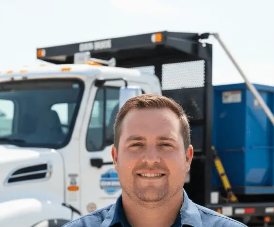 Jason Pruett, Lead Driver at BDN Bros Dumpster Rental Bradenton in Bradenton, FL Jason Pruett, Lead Driver at BDN Bros Dumpster Rental Bradenton in Bradenton, FL
