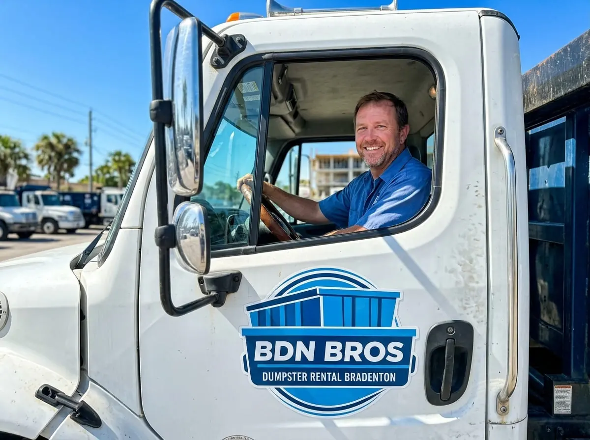 Same-Day Dumpster Rental in Bradenton, FL